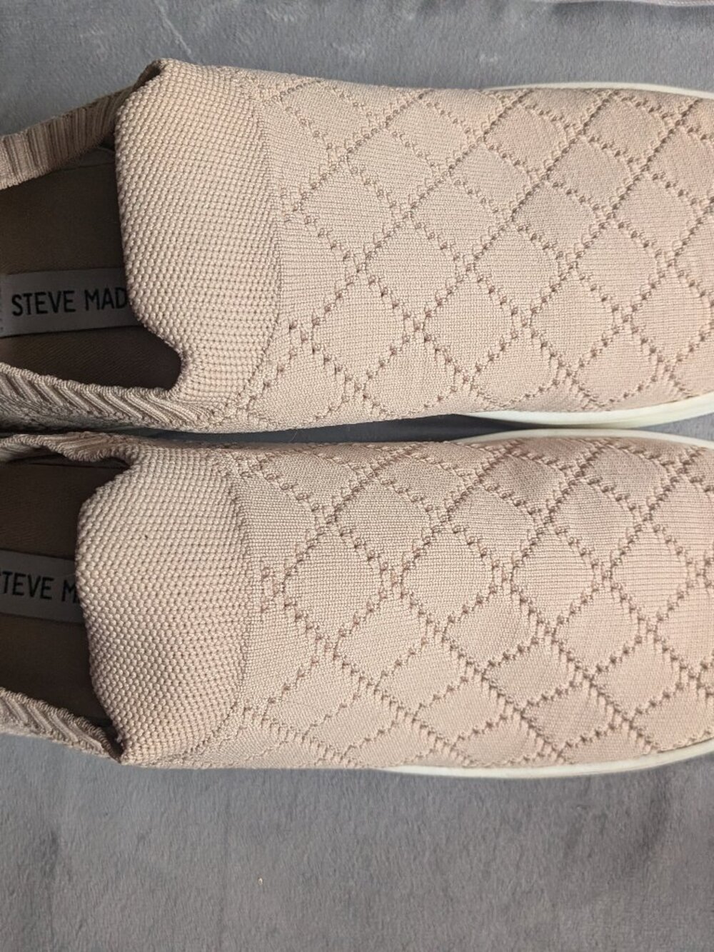 Pink Steve Madden Slip-Ons